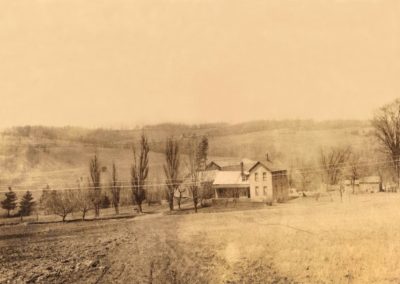 Fion MacCrea Potter Homestead at five corners built Sun July 9 1885 dark 400x284 - Town Gallery